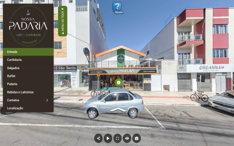 Imagem inicial do tour virtual