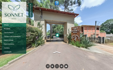 Imagem inicial do tour virtual