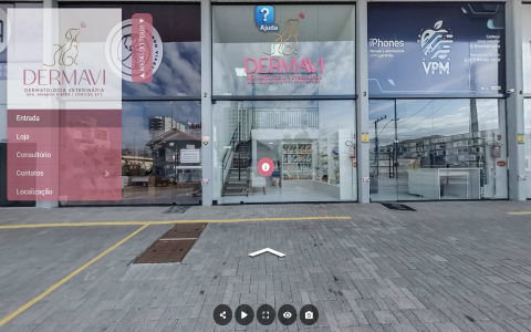 Imagem inicial do tour virtual