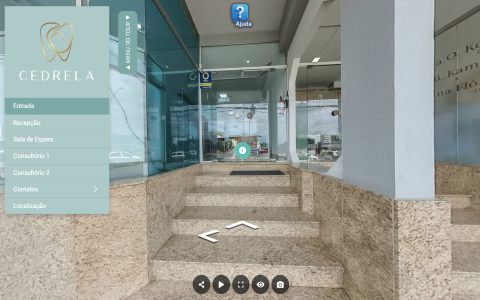 Imagem inicial do tour virtual