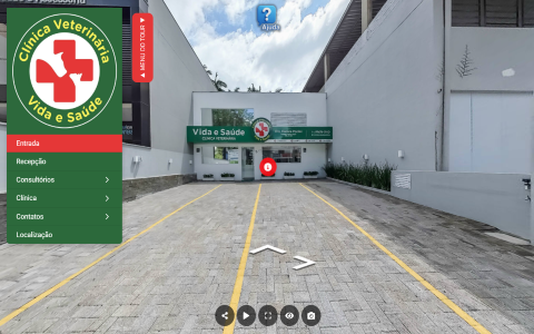 Imagem inicial do tour virtual