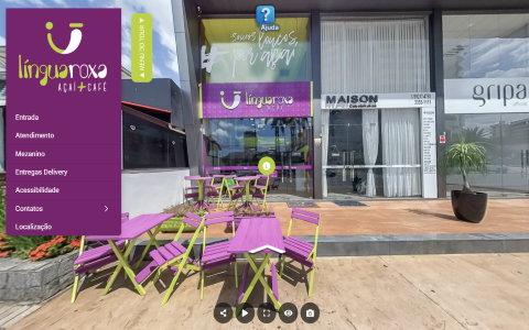 Imagem inicial do tour virtual