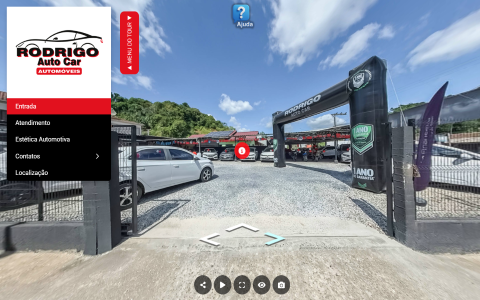 Imagem inicial do tour virtual