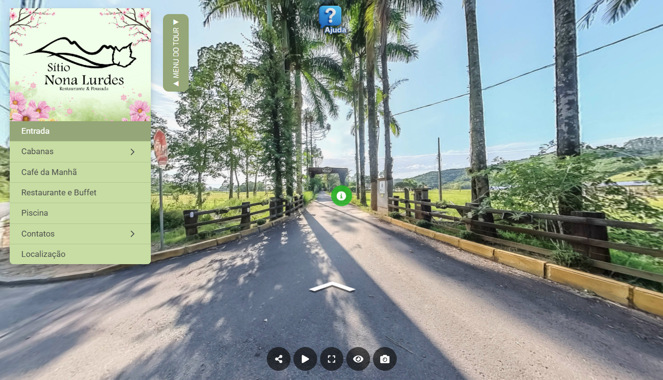 Imagem inicial do tour virtual