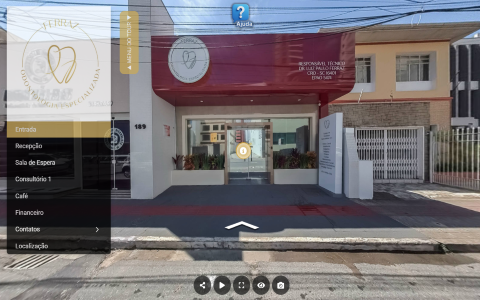 Imagem inicial do tour virtual