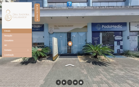 Imagem inicial do tour virtual