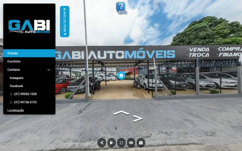 Imagem inicial do tour virtual
