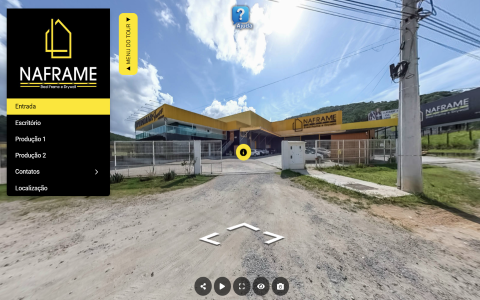 Imagem inicial do tour virtual