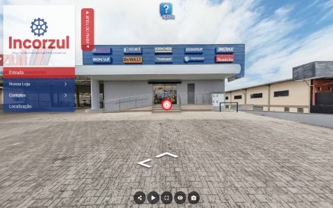 Imagem inicial do tour virtual