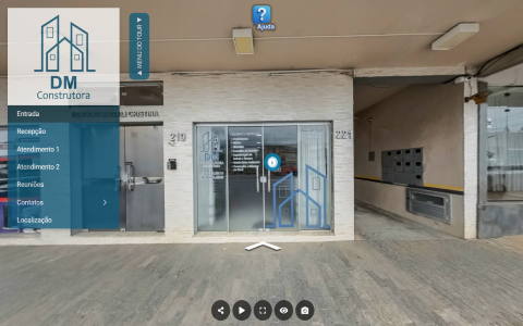 Imagem inicial do tour virtual