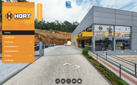 Imagem inicial do tour virtual