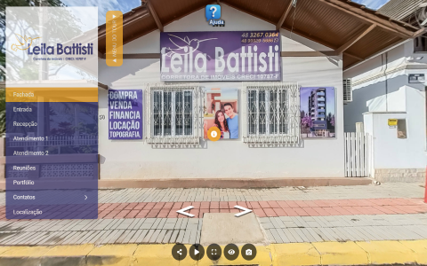Imagem inicial do tour virtual