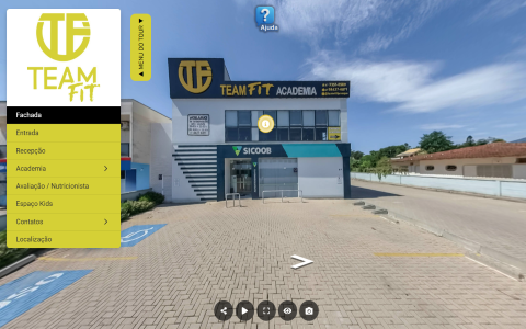 Imagem inicial do tour virtual