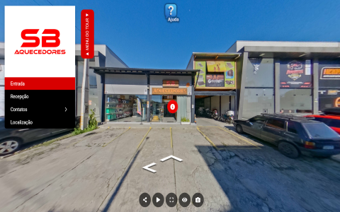 Imagem inicial do tour virtual