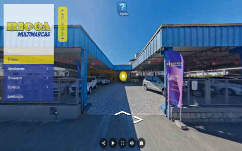 Imagem inicial do tour virtual