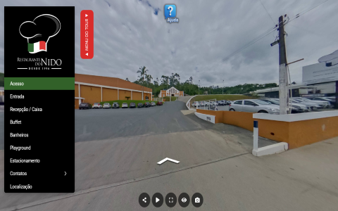 Imagem inicial do tour virtual