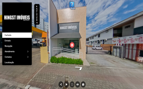 Imagem inicial do tour virtual