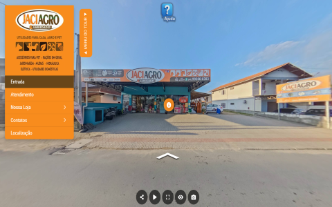 Imagem inicial do tour virtual