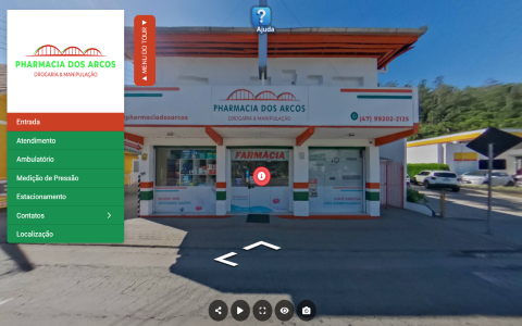 Imagem inicial do tour virtual