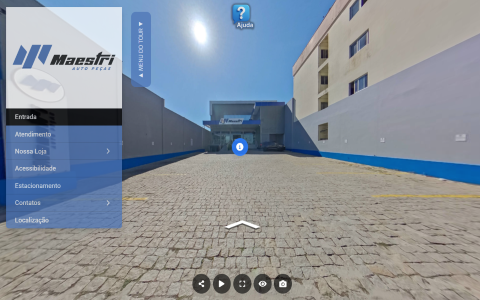 Imagem inicial do tour virtual