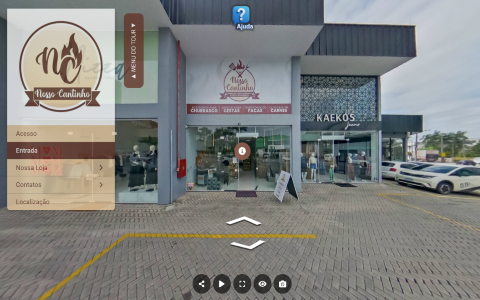 Imagem inicial do tour virtual