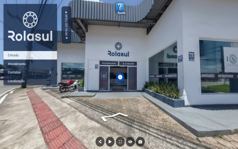 Imagem inicial do tour virtual