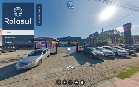 Imagem inicial do tour virtual