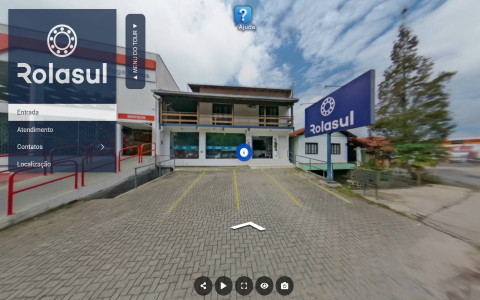 Imagem inicial do tour virtual