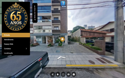 Imagem inicial do tour virtual