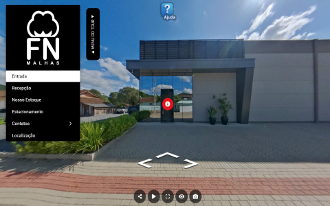 Imagem inicial do tour virtual