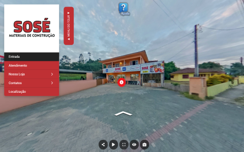 Imagem inicial do tour virtual