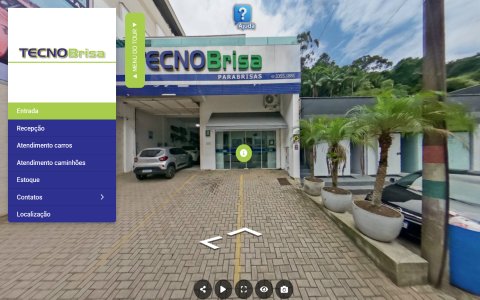 Imagem inicial do tour virtual