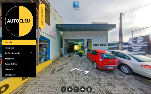 Imagem inicial do tour virtual
