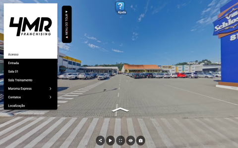 Imagem inicial do tour virtual