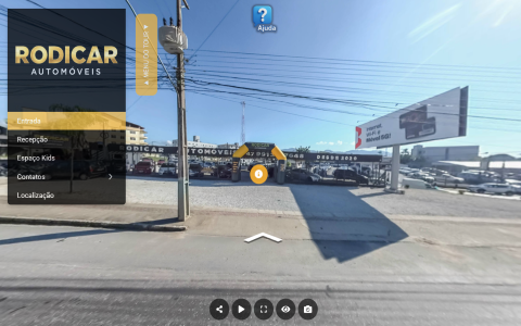 Imagem inicial do tour virtual