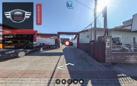 Imagem inicial do tour virtual