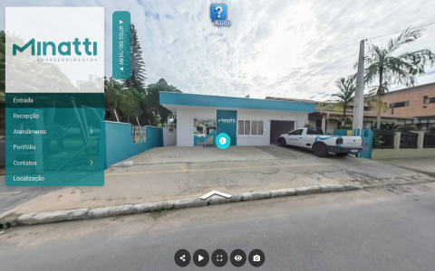 Imagem inicial do tour virtual