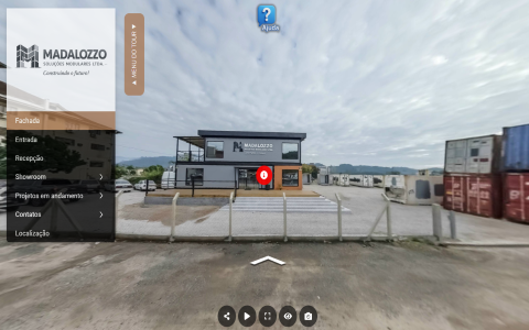 Imagem inicial do tour virtual