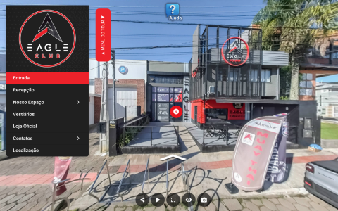 Imagem inicial do tour virtual