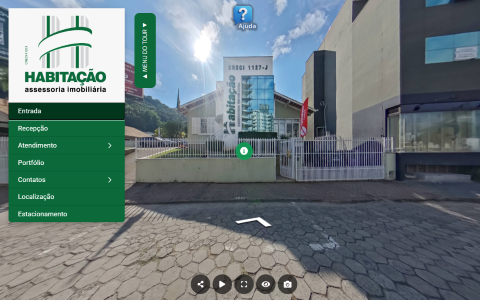 Imagem inicial do tour virtual