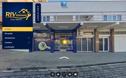 Imagem inicial do tour virtual