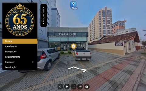 Imagem inicial do tour virtual