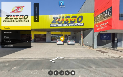 Imagem inicial do tour virtual