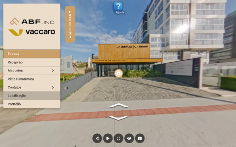 Imagem inicial do tour virtual