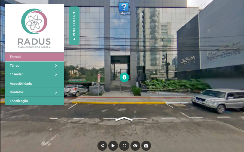 Imagem inicial do tour virtual
