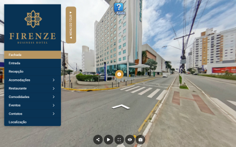 Imagem inicial do tour virtual