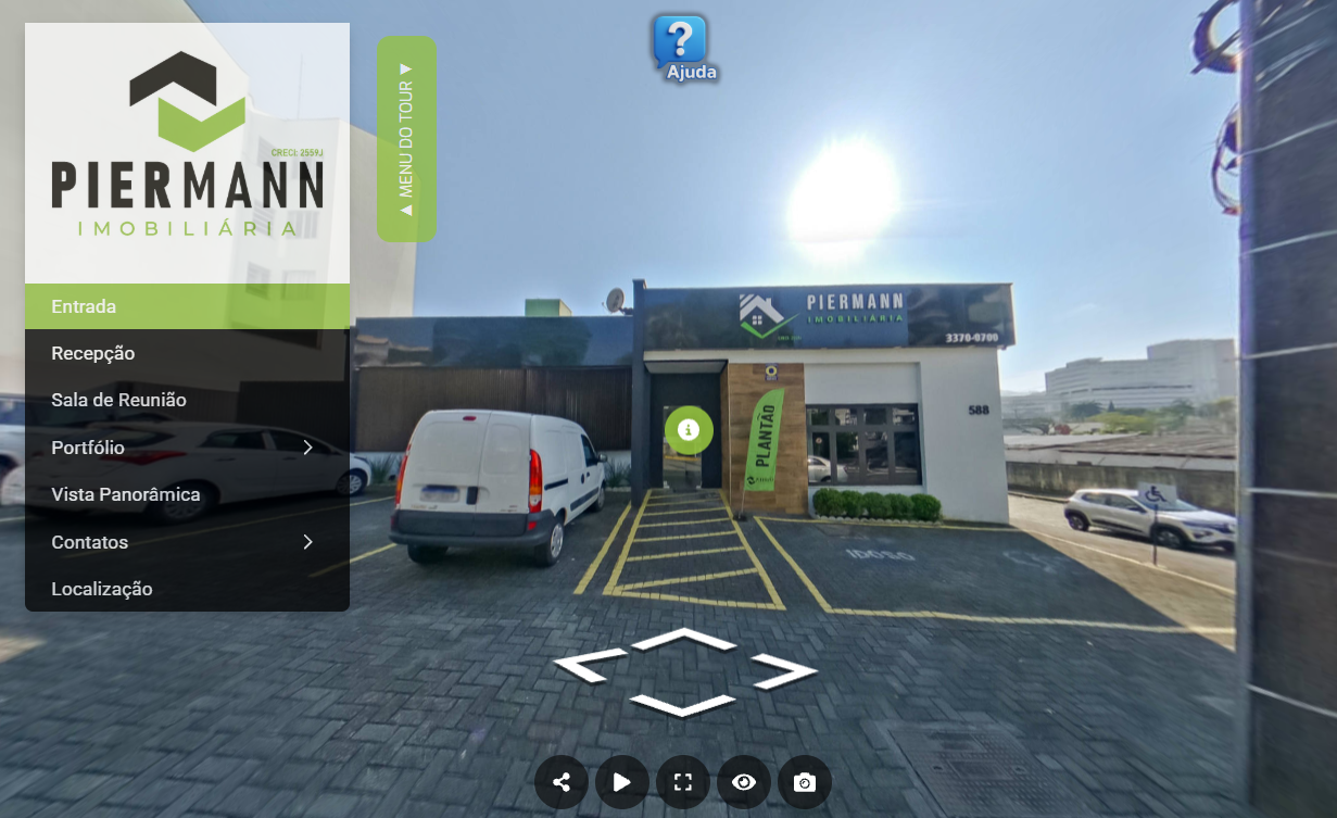 Imagem inicial do tour virtual